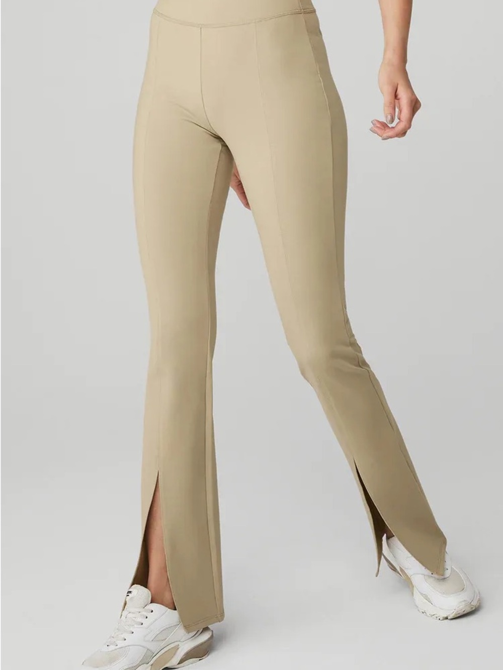 ALO Stretch Flare Split-Hem Pants